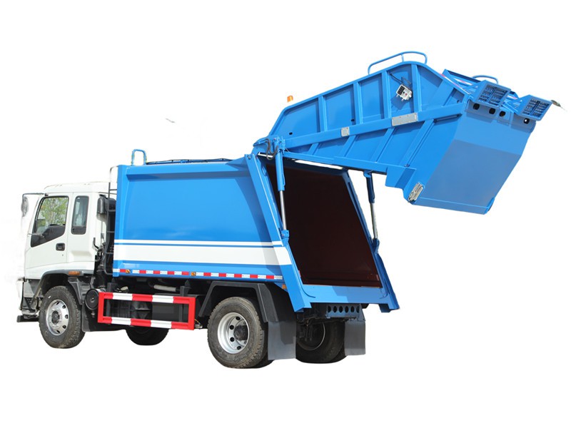 ISUZU FVR dumpster garbage compactor truck ISUZU FVR dumpster garbage compactor truck