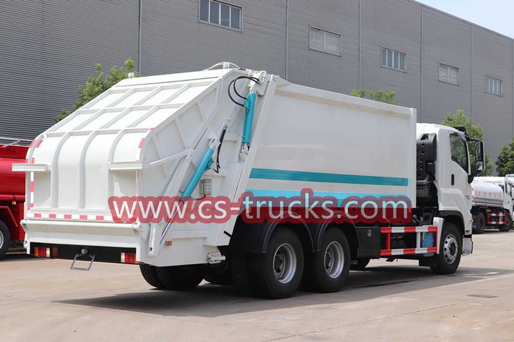Kuwait Isuzu Giga Rear Loader garbage trucks Kuwait Isuzu Giga Rear Loader garbage trucks