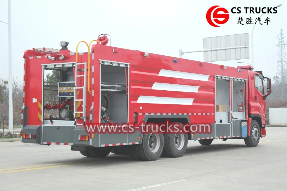 Angola Double Row Cabin ISUZU Giga Water Tanker Fire Truck Angola Double Row Cabin ISUZU Giga Water Tanker Fire Truck