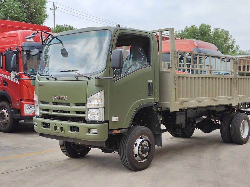 Japanese ISUZU 4x4 truck mounted carrier Japanese ISUZU 4x4 truck mounted carrier