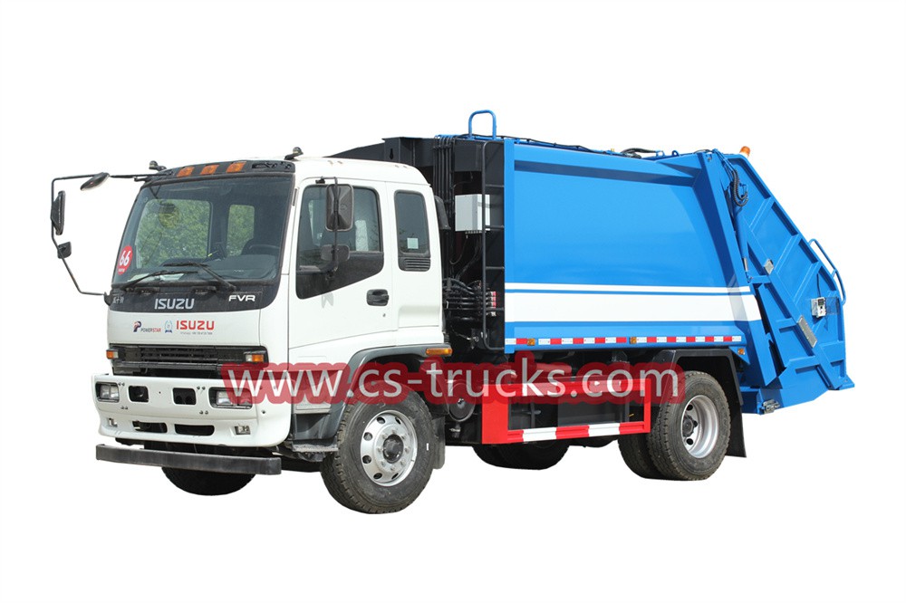 Dumpster Compactor Garbage Truck ISUZU Dumpster Compactor Garbage Truck ISUZU