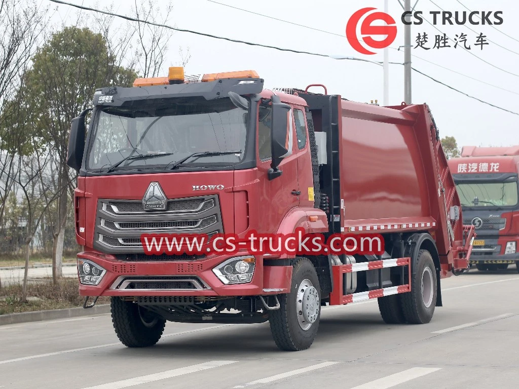Howo garbage truck with compactor Howo garbage truck with compactor