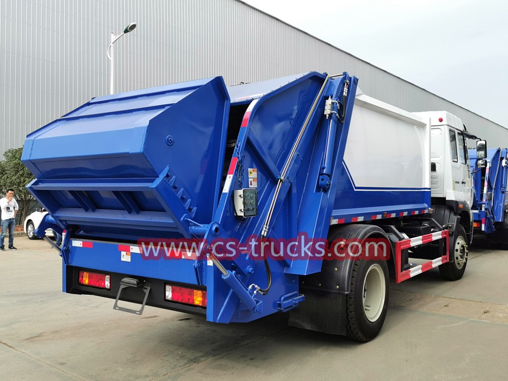 POWERTRAC Rear compctor mounted on Sinotruk chassis truck POWERTRAC Rear compctor mounted on Sinotruk chassis truck