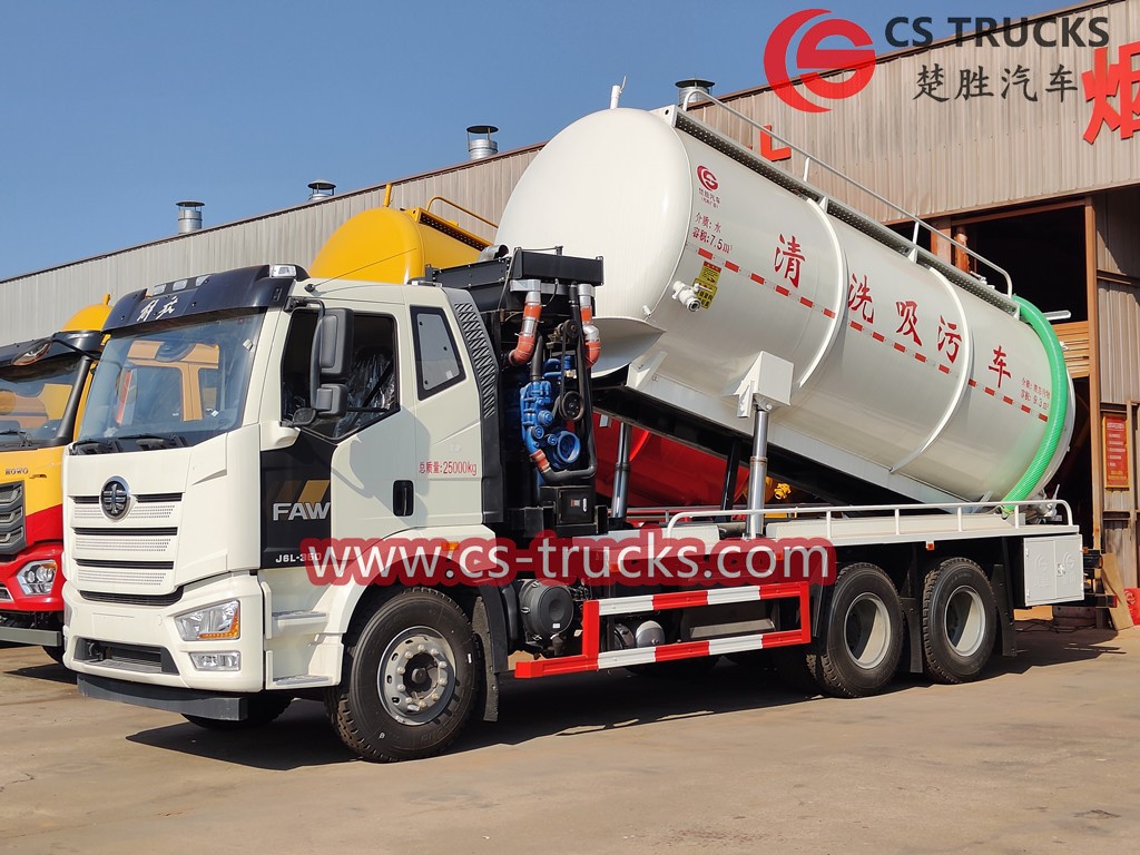 sewer jetter truck faw