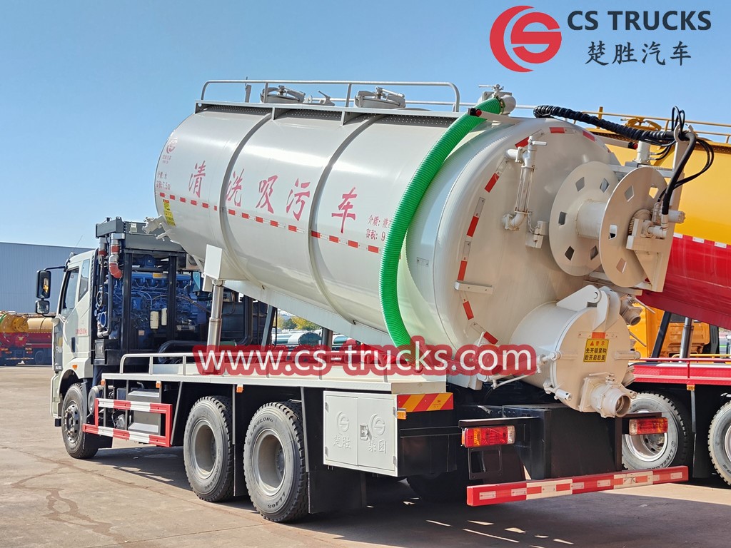 truck mounted sewer jetter