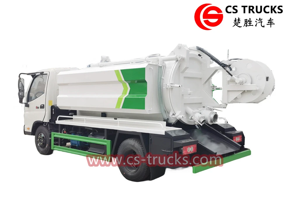 FOTON vacuum jetting truck for sale FOTON vacuum jetting truck for sale