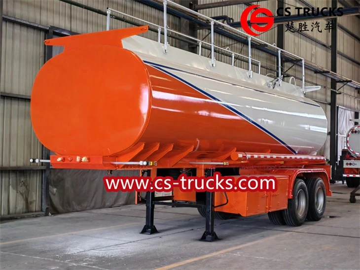 Oil tank semitrailer