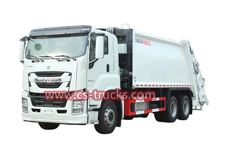 Compact Garbage Truck Giga Isuzu