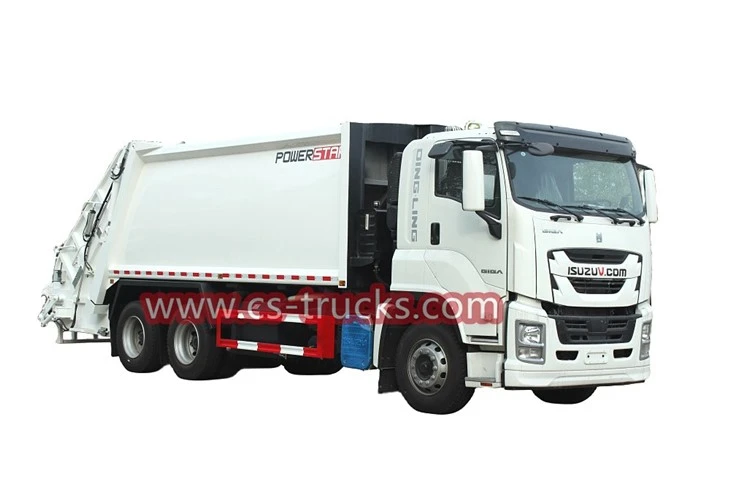 rubbish compactor truck Isuzu giga