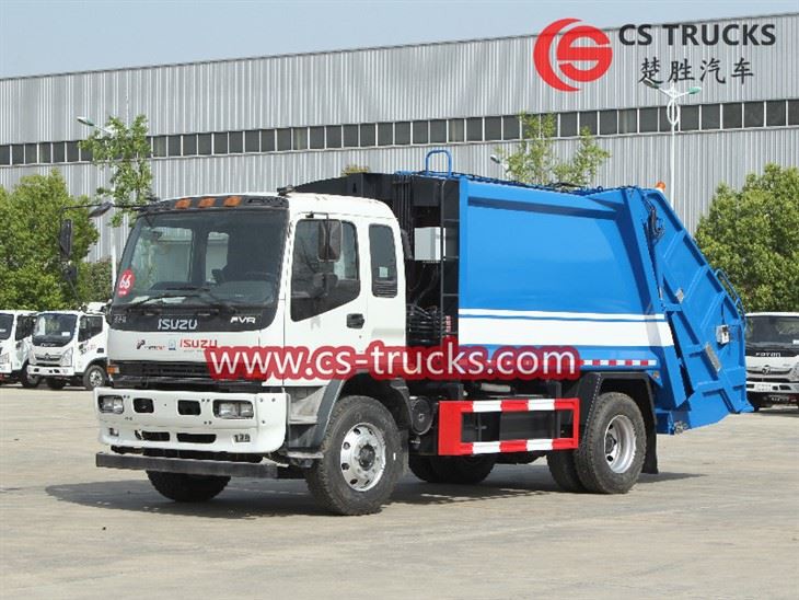 Waste compactor truck ISUZU