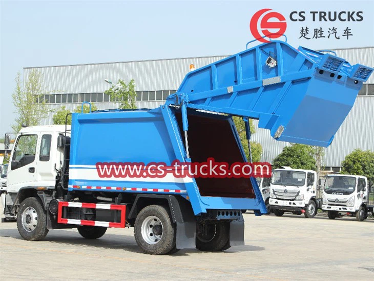 garbage compactor truck price