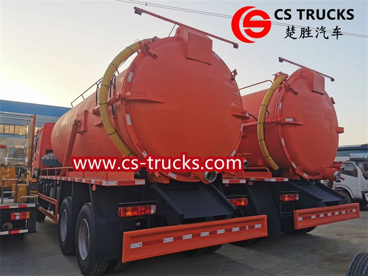 Howo vacuum tank truck price