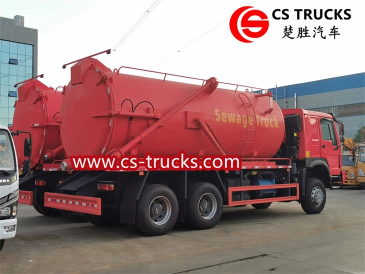 Howo waste pump truck