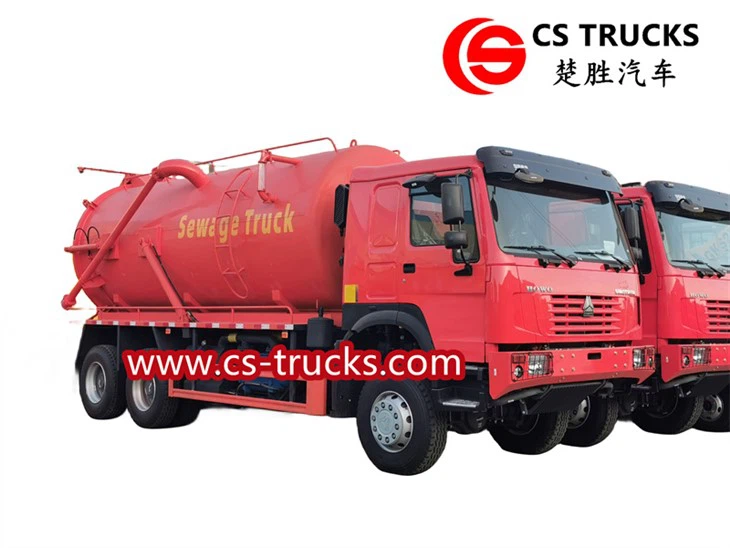 Howo septic tank pump truck
