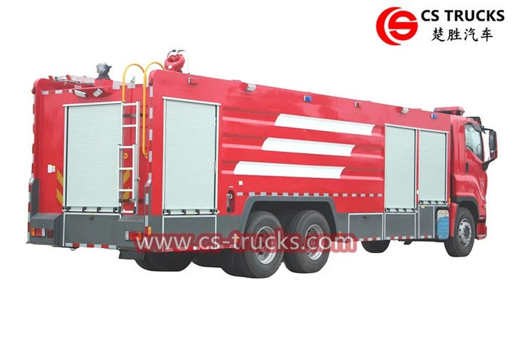 Isuzu giga fire foam water tender for sale