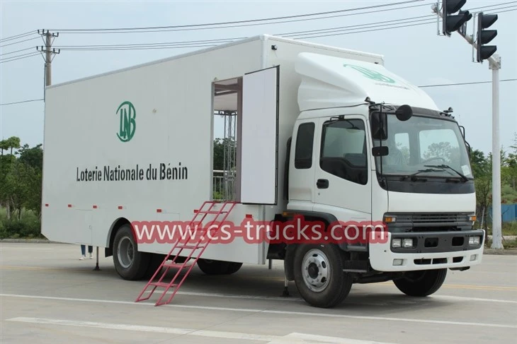 mobile concert truck Isuzu