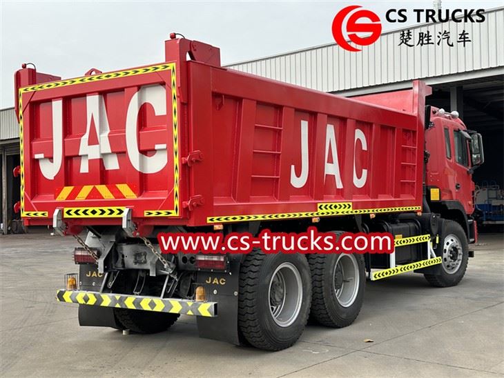 JAC tri axle dump truck04