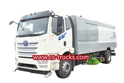 FAW J6 Electric Street Washing Sweeper Truck