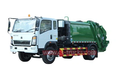 HOWO Rear Compactor Truck