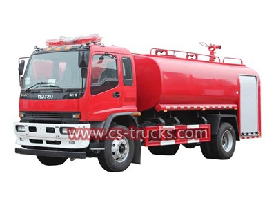 Isuzu Fire Water Truck
