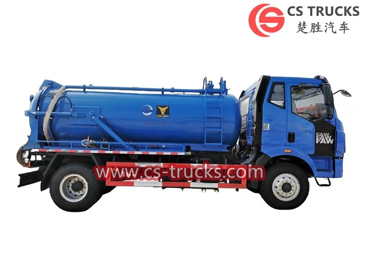 FAW septic vacuum truck