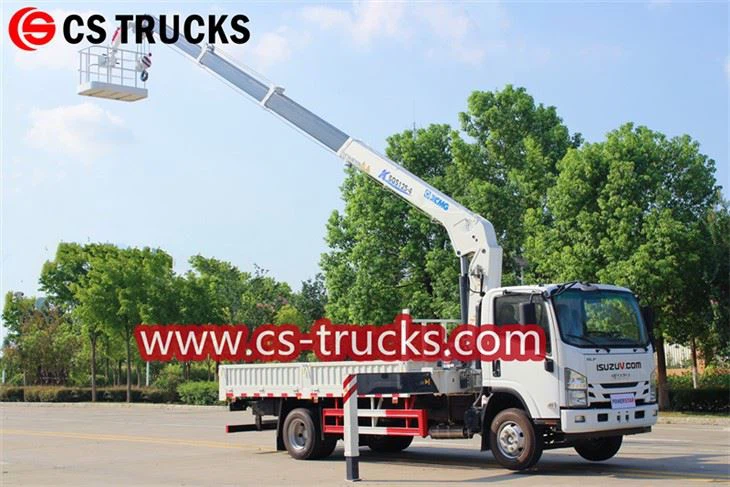 ISUZU 700P 5tons crane truck