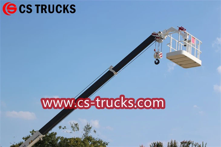 ISUZU 190HP 5tons crane truck