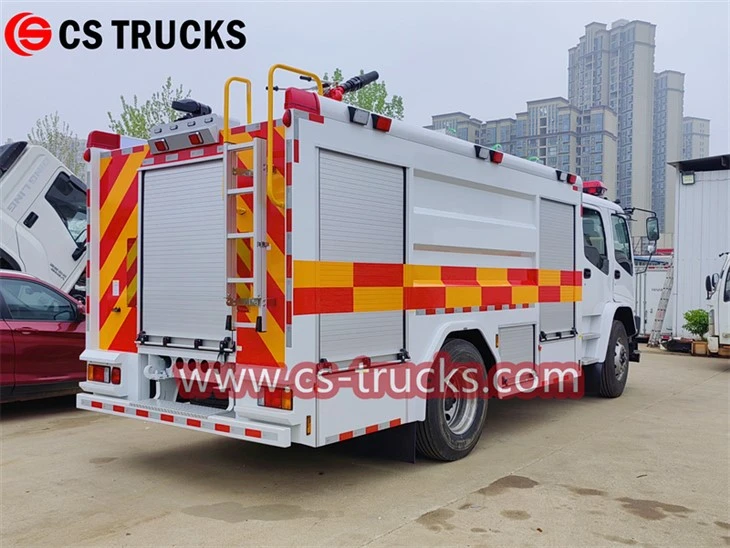 ISUZU FTR 6CBM fire fighting truck
