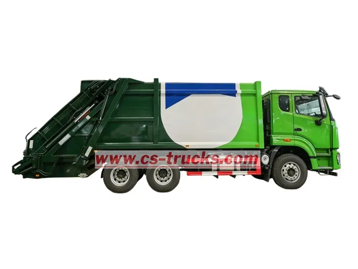 HOWO 6X4 waste collector truck