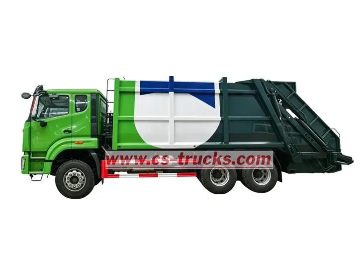 HOWO 6X4 garbage compactor vehicle