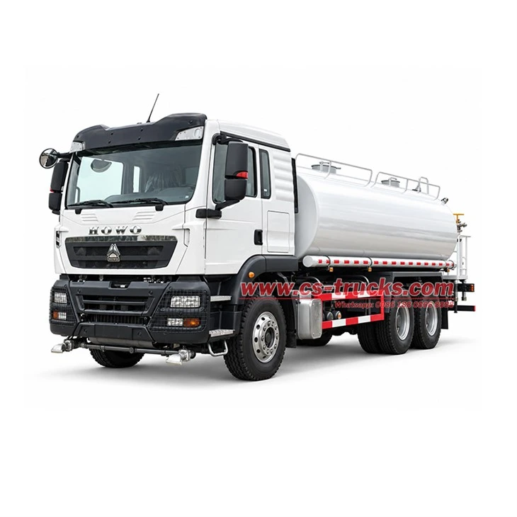 20000L Reliable Pump Water Sprinkler Truck HOWO suppliers