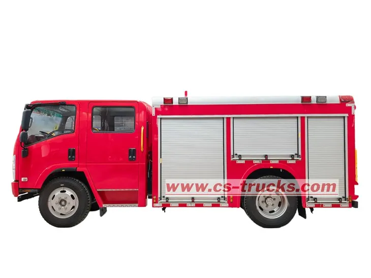 Philippines ISUZU 4×2 Utility Fire Truck