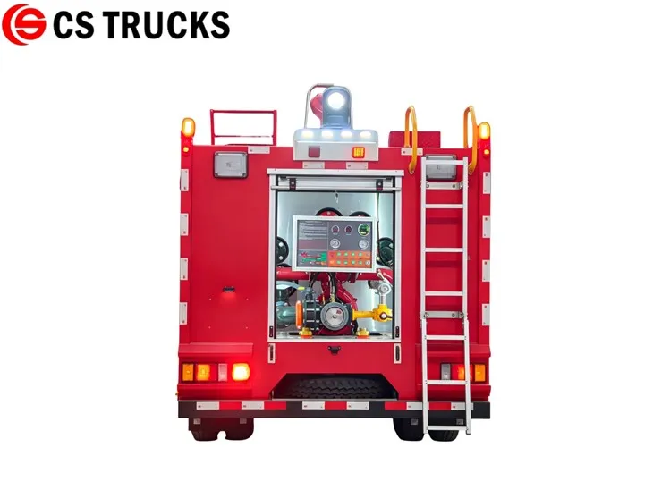 Philippines ISUZU 2500L crash tender fire truck