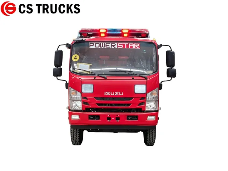 Philippines ISUZU 4×2 Water Tender Fire Truck