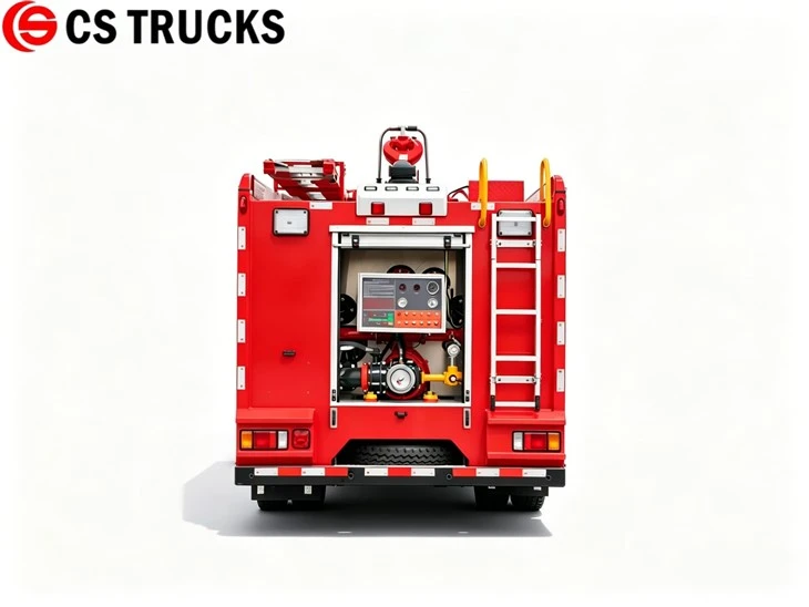 2500L ISUZU AMT Crew Cab Fire Appliance suppliers