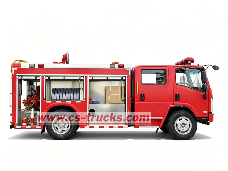 2500L ISUZU AMT Crew Cab Fire Appliance high quality