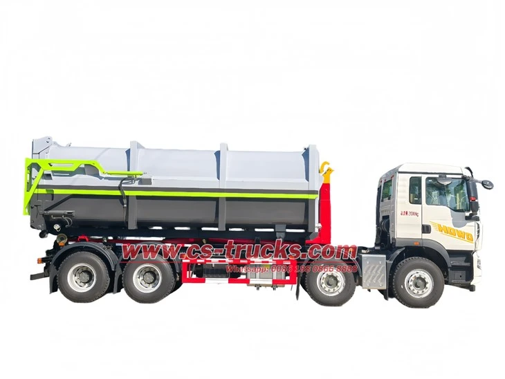 30tons Roll Off Dumpster Garbage Truck HOWO high quality