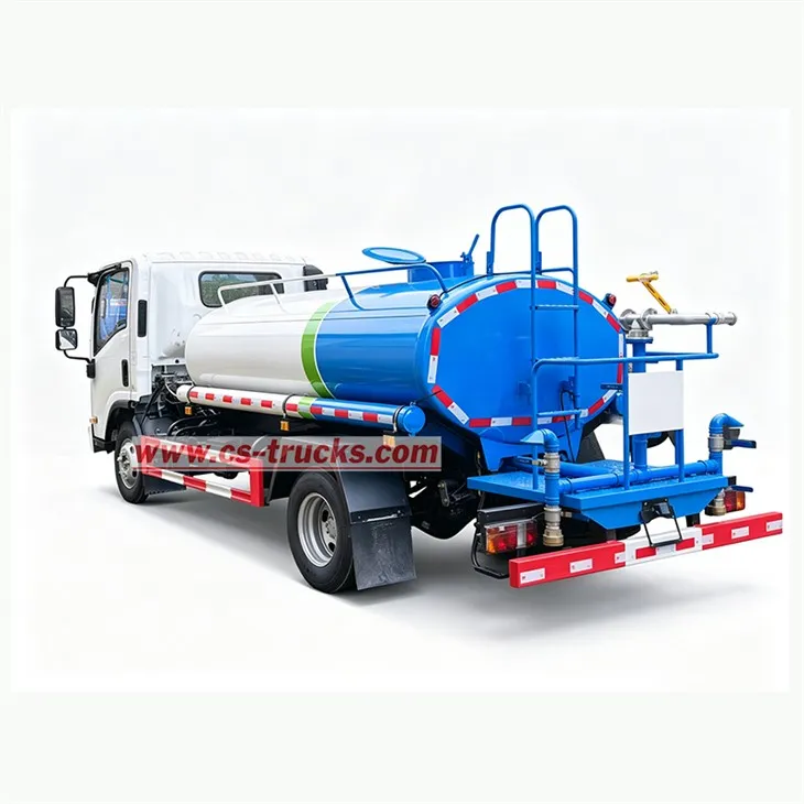 4000L Bulk Water Delivery Hauling Truck ISUZU Vietnam high quality
