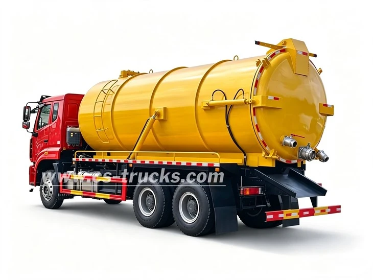 5000 Gallons Industrial Super Sucker Vacuum Truck HOWO best