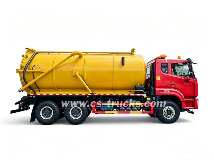 5000 Gallons Industrial Super Sucker Vacuum Truck HOWO factory