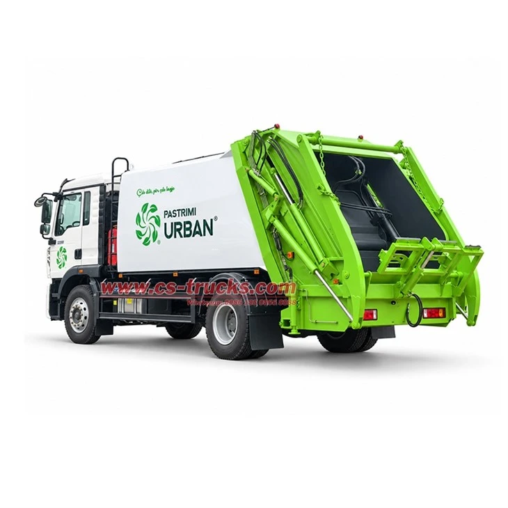 SINOTRUK HOWO 251HP 14cbm Waste Compactor Truck for Municipal Solid Waste Africa