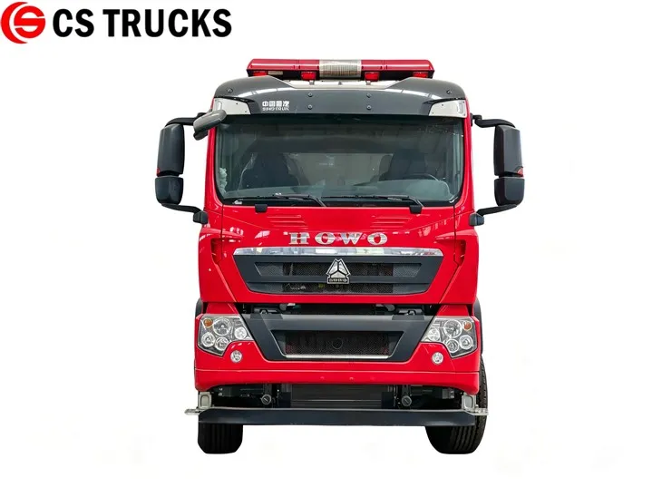 Dubai HOWO 25000L fire command vehicle