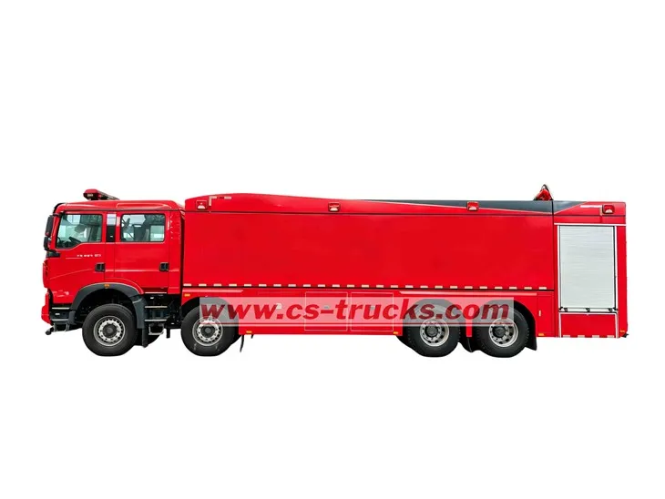 Dubai HOWO 25000L tanker fire truck