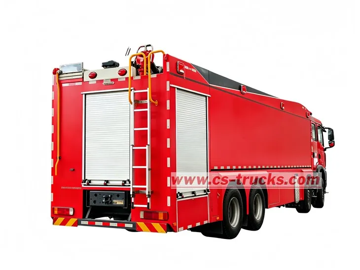 Dubai HOWO 460HP heavy rescue fire truck