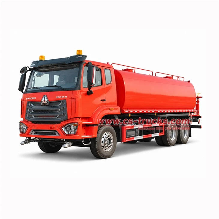 HOWO 20000L 6x4 Water Sprinkler Truck for Municipal Street Cleaning Nepal
