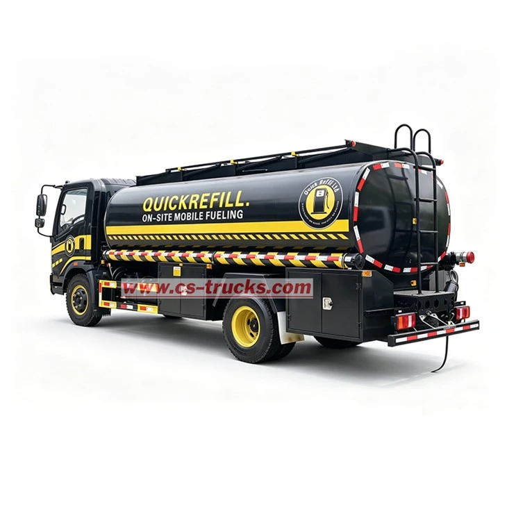 HOWO 6500L ON SITE MOBILE FUELING TRUCK factory
