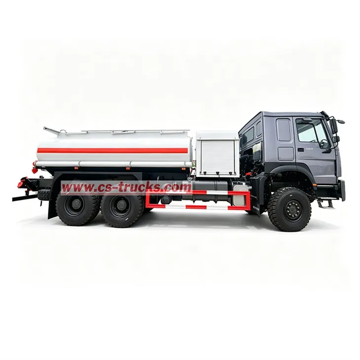 HOWO 6x6 Wildland 4000 Gallon Fuel Distribution Truck factory