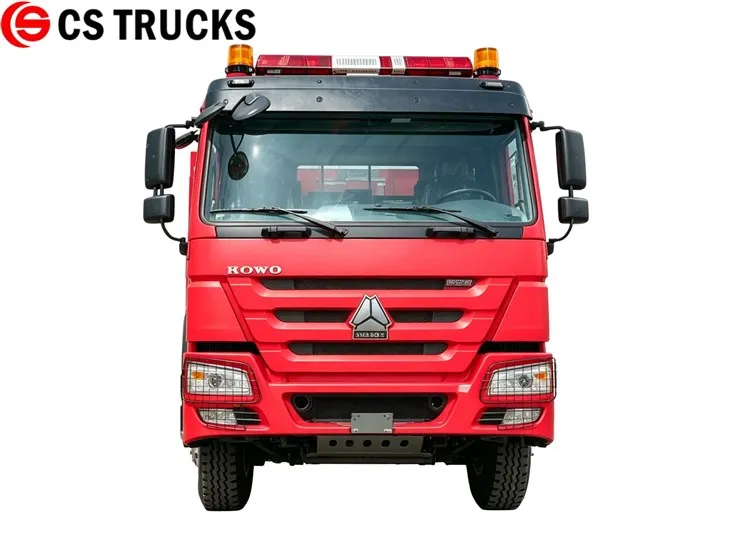 HOWO 4×2 off road fire fighting vehicles