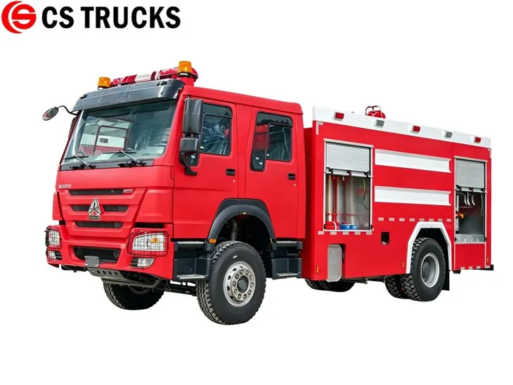 HOWO 300HP aircraft rescue and firefighting