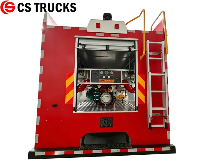 HOWO 8000L fire fighter truck